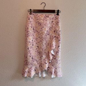 Anthropologie floral skirt size 2 US